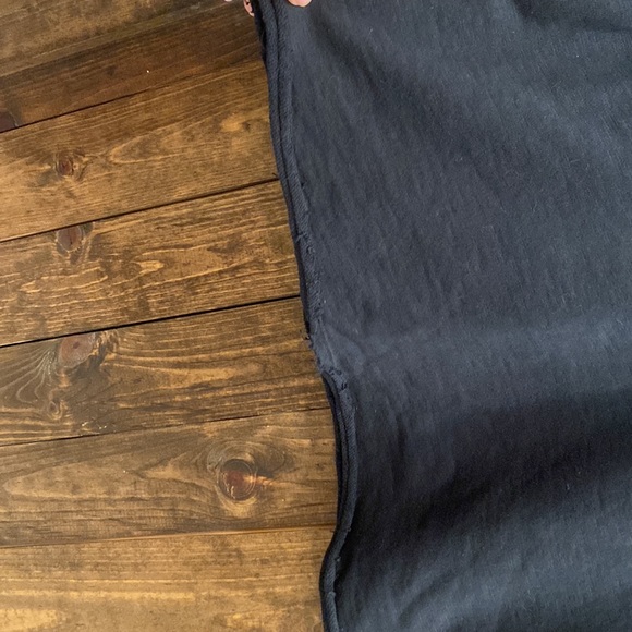 Maeve by Anthropologie oversized v-neck capped sleeve - Picture 7 of 8